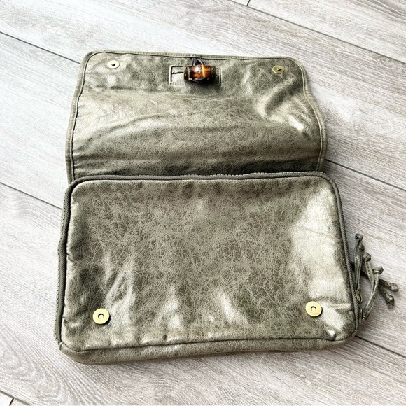 Matt & Nat Distressed Vegan Leather Messenger Bag - Picture 5 of 13